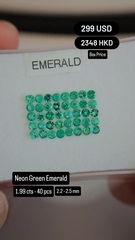 Neon Green Emerald Deal (1.99 cts)
