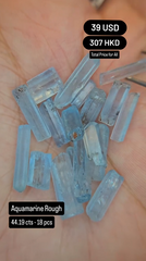 Aquamarine Rough Deal (44.19 cts)