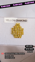 Natural Canary Yellow Diamond Deal (1.56 cts)