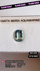 Santa Maria Aquamarine Deal (3.00 cts)