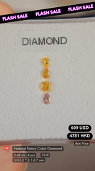 Fancy Color Diamond Deal (0.42 cts)