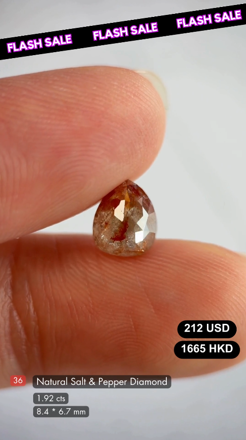 Salt & Pepper Diamond Deal (1.92 cts)