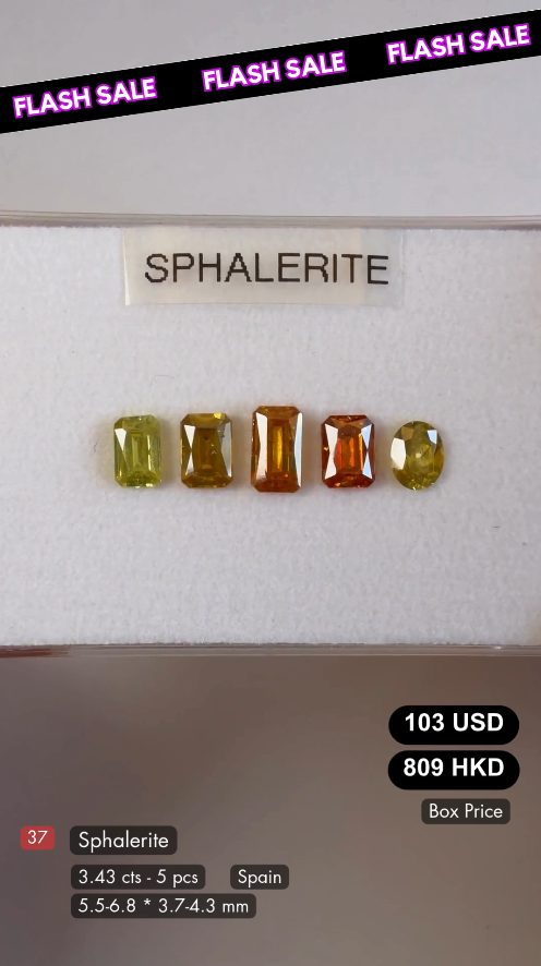 Sphalerite Deal (3.43 cts)