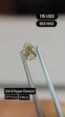 Salt & Pepper Diamond Deal (0.46 cts)