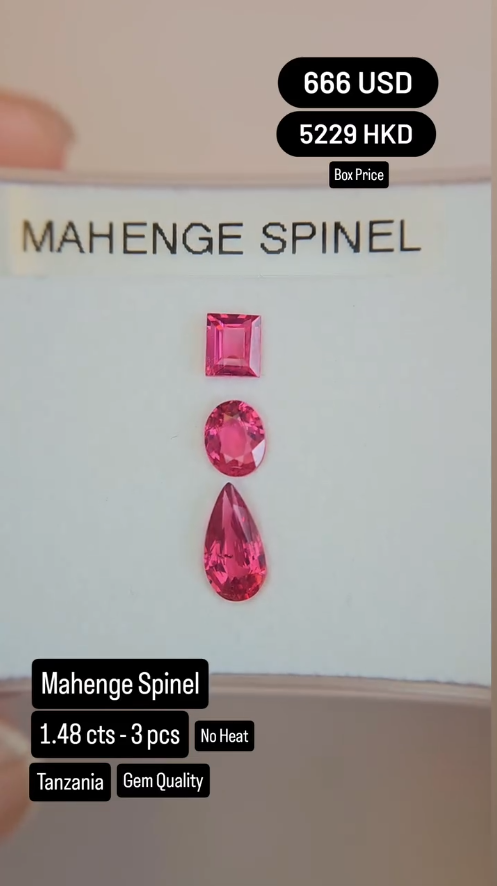 Mahenge Spinel Deal (	1.48 cts)