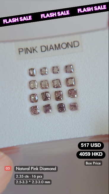 Natural Pink Diamond Deal (2.35 cts)