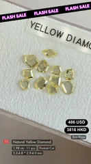 Natural Yellow Diamond Deal (1.98 cts)