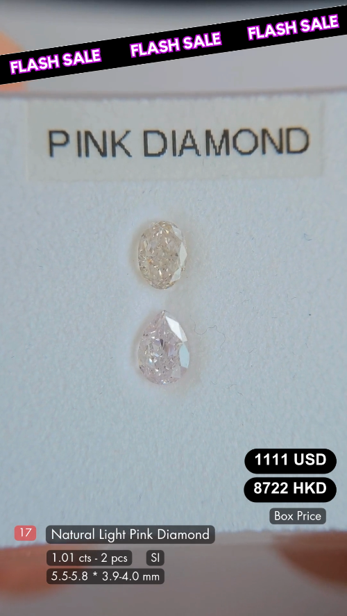 Natural Light Pink Diamond Deal (1.01 cts)