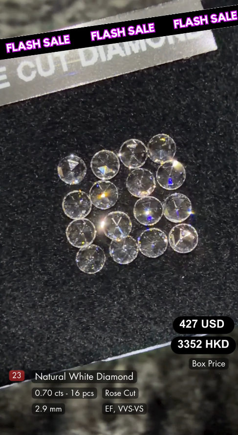 Natural White Diamond Deal (0.70 cts)
