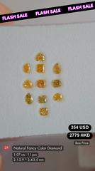 Natural Fancy Color Diamond Deal (1.07 cts)