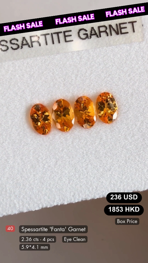 Spessartite 'Fanta' Garnet Deal (2.36 cts)