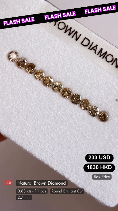 Natural Brown Diamond Deal (0.83 cts)