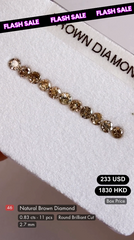 Natural Brown Diamond Deal (0.83 cts)