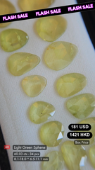 Light Green Sphene Deal (60.03 cts)