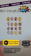 Natural Fancy Color Diamond Deal (2.10 cts)