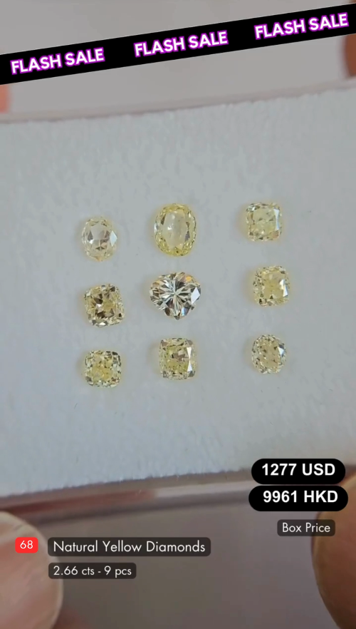 Natural Yellow Diamond Deal (2.66 cts)