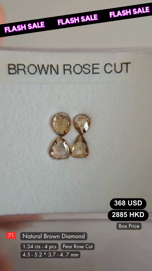 Natural Brown Diamond Deal (1.34 cts)
