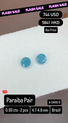 Paraiba Pair Deal (0.93 cts)