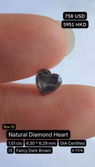 Natural Diamond Heart Deal (1.01 cts)