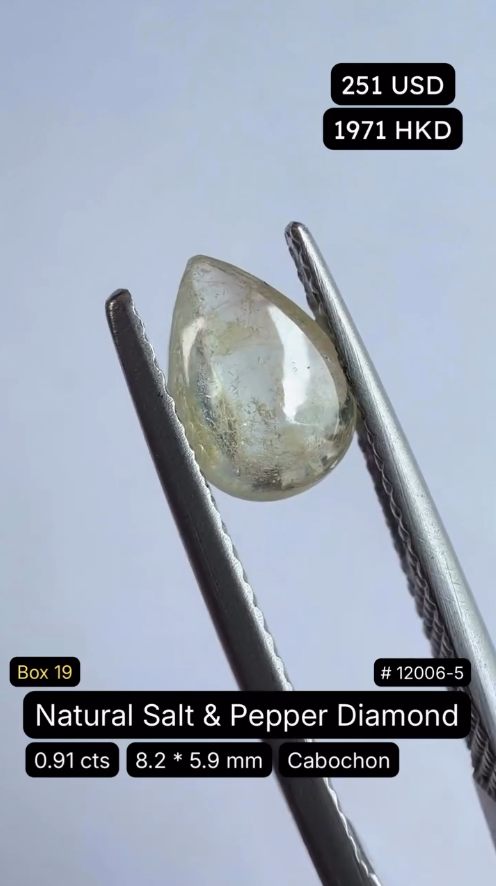 Salt & Pepper Diamond Deal (0.91 cts)