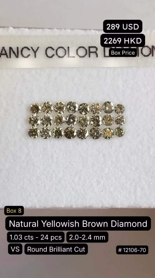 Natural Yellowish-Brown Diamond Deal (1.03 cts)