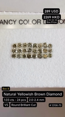 Natural Yellowish-Brown Diamond Deal (1.03 cts)