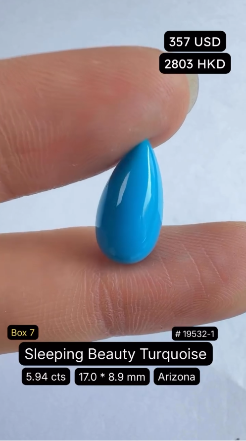 Sleeping Beauty Turquoise Deal (5.94 cts)
