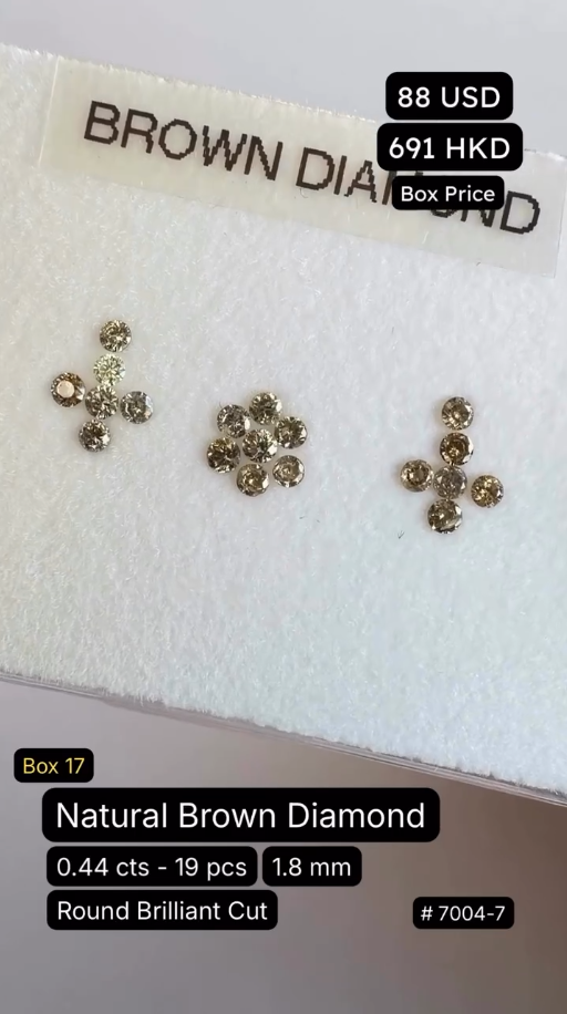 Natural Brown Diamond Deal (0.44 cts)