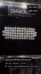 Natural White Diamond Deal (1.02 cts)