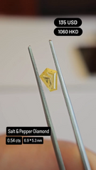 Natural Salt & Pepper Diamond Deal (0.54 cts)