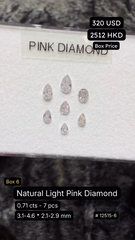 Natural Light Pink Diamond Deal (0.71 cts)