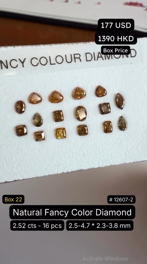 Natural Fancy Color Diamond Deal (2.52 cts)