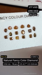 Natural Fancy Color Diamond Deal (2.52 cts)