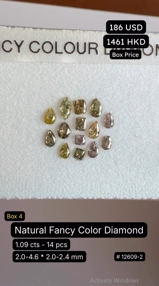 Natural Fancy Color Diamond Deal (1.09 cts)