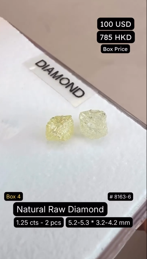 Natural Raw Diamond Deal (1.25 cts)