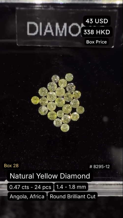 Natural Yellow Diamond Deal (0.47 cts)
