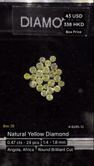 Natural Yellow Diamond Deal (0.47 cts)