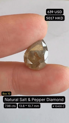 Natural Salt & Pepper Diamond Deal (7.98 cts)