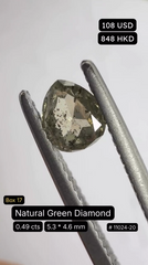 Natural Green Diamond Deal (0.49 cts)