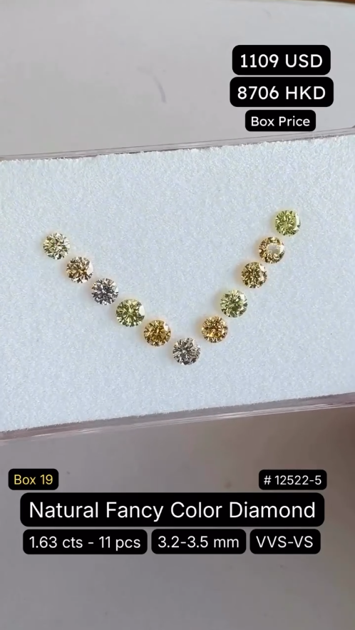Natural Fancy Color Diamond Deal (1.63 cts)