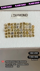 Natural Fancy Color Diamond Deal (3.57 cts)