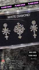 Natural White Diamond Deal (1.49 cts)
