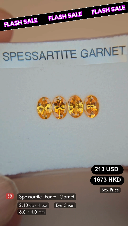 Spessartite 'Fanta' Garnet Deal (2.13 cts)