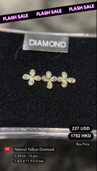 Natural Yellow Diamond Deal (0.54 cts)