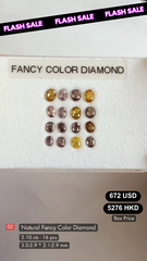 Natural Fancy Color Diamond Deal (2.10 cts)