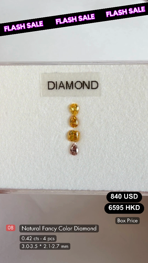 Fancy Color Diamond Deal (0.42 cts)