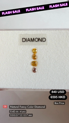 Fancy Color Diamond Deal (0.42 cts)