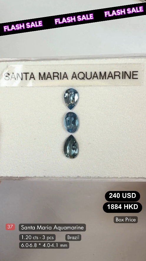 Santa Maria Aquamarine Deal (1.20 cts)