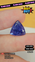 Giant Tanzanite Deal (11.87 cts)