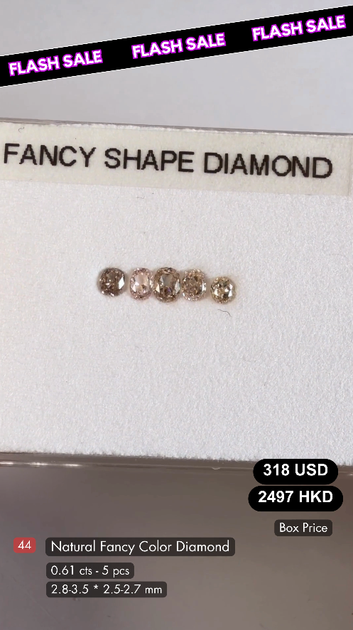 Natural Fancy Color Diamond Deal (0.61 cts)